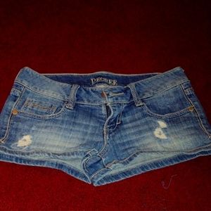 Decree shorts short.